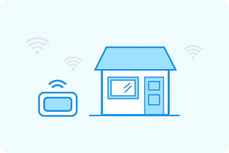 到着・工事不要ですぐに利用開始